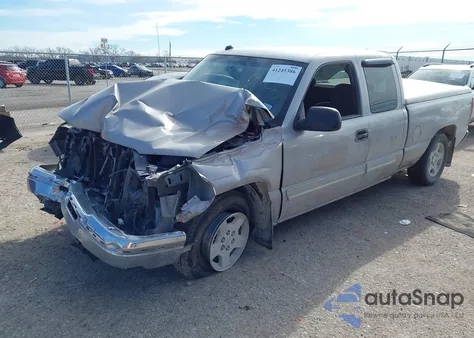 2005 Chevrolet Silverado 1500 Ls из США, поврежденный, VIN 1GCEC19V25Z178772